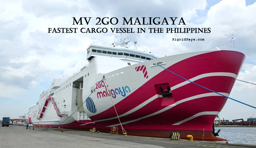 MV 2GO Maligaya - 2GO Shipping - 2GO Philippines - sea travel - Manila-Cebu-CDO - fastest ship - docked